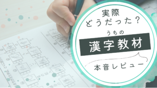海外生活に持ってきた漢字教材4つ、実際どうだった？【本音レビュー】